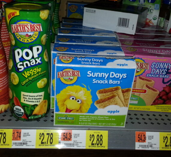 Earth’s Best Boxed Snacks Just $2.13 At Walmart!