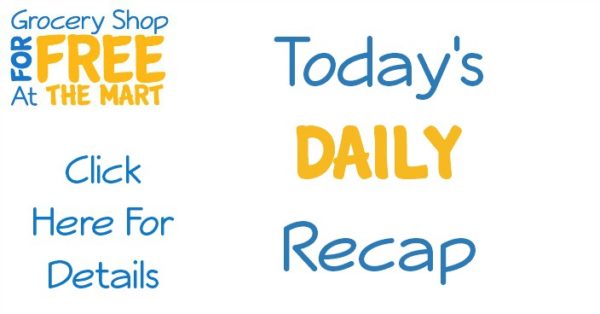 9/26 Daily Video Recap: Reverse Coupon Matchups and Price Match Lists!