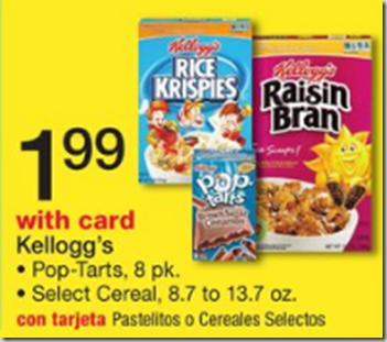 Walmart Price Match Deal: Kellogg’s Cereal Just $1.39!