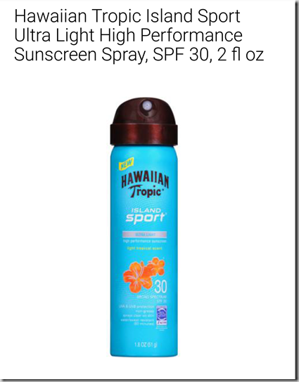 FREE Hawaiian Tropic Sunscreen with Overage at Walmart!