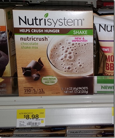 NutriSystem Snacks Just $4.98 At Walmart!