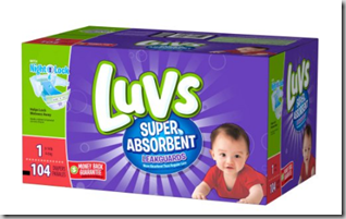 FREE Luvs Diapers with Overage From Walmart.com!