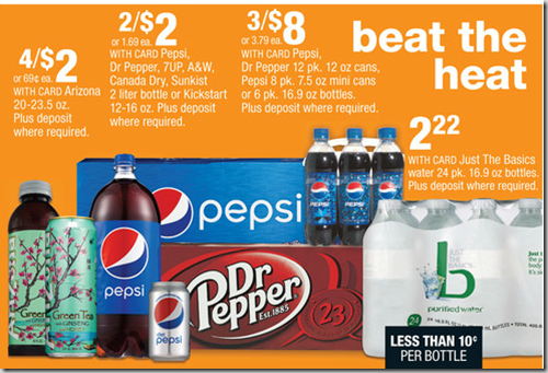 Rare Coupons for Pepsi Soft Drinks!