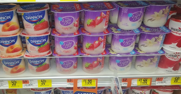 Dannon Light & Fit 4pks Just $0.98 At Walmart!