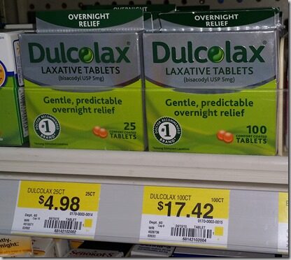 FREE Dulcolax With Overage At Walmart!