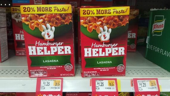 Hamburger Helper Just $1.00 at Walmart!