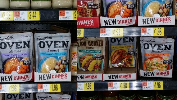 Campbell’s Oven Sauces Just $0.98 At Walmart!