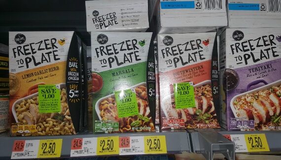 Good Table Freezer To Plate Dinner Kits Just $0.50 At Walmart!