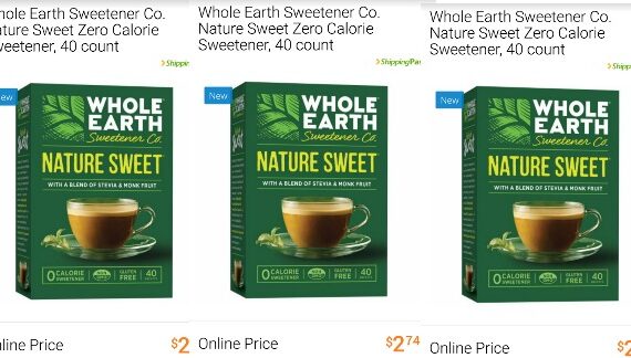 Whole Earth Sweeteners Just $1.24 At Walmart!