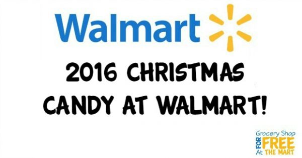 2016 Christmas Candy at Walmart!