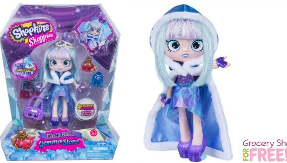 LIMITED EDITION – Shopkins Shoppies Gemma Stone Just $20!  Was $42!