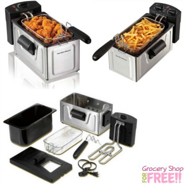 Hamilton Beach Professional Deep Fryer Just $16.88! Down From $25!