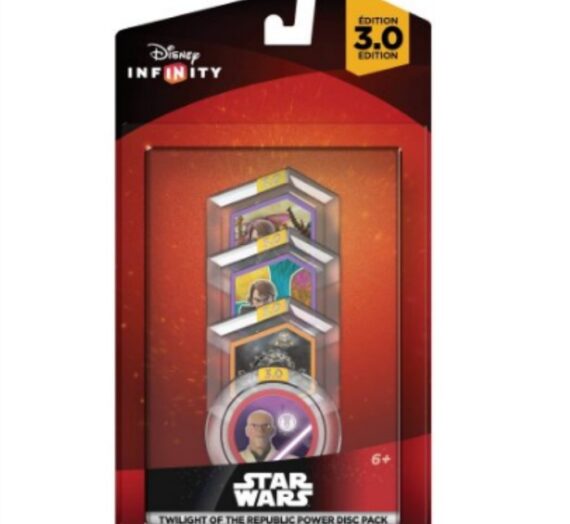 Disney Infinity 3.0 Star Wars Twilight of the Republic Disc Pack Just $0.88, Down From $6.95!