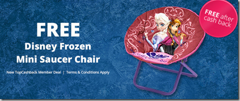 FREE Disney Saucer Chair From Walmart!
