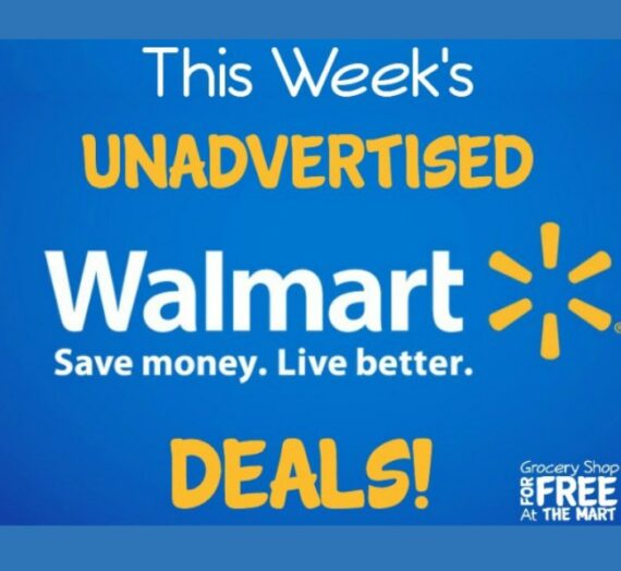 This Week’s Unadvertised Walmart Deals!