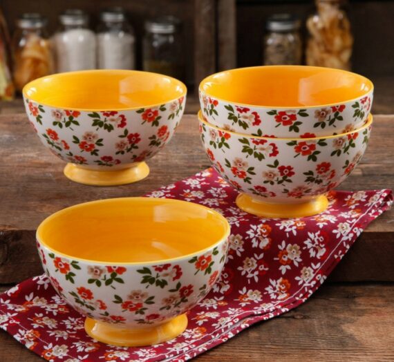 4-Pack Pioneer Woman Bowls Just $9.97! Down From $16!