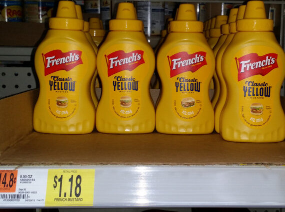 French’s Classic Yellow Mustard Just $.68 at Walmart!