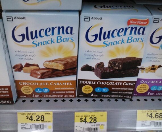 Glucerna Snack Bars Only $2.28 at Walmart!