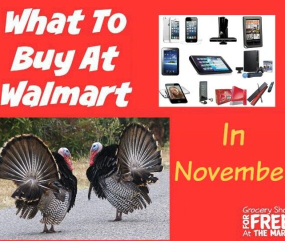 What to Buy at Walmart in November!