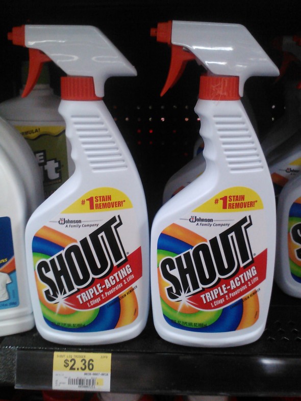 Shout Just $1.86 at Walmart!