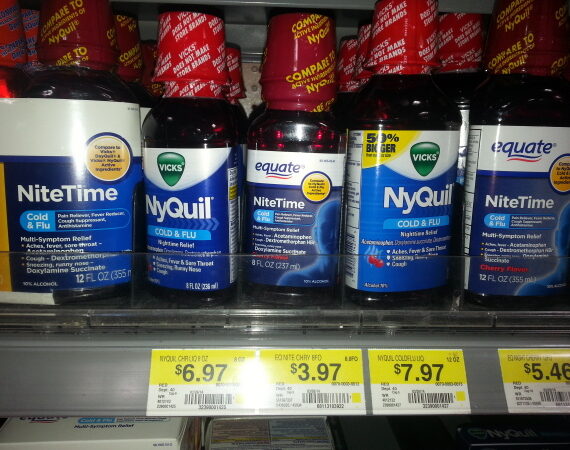 NyQuil as low as $5.97 at Walmart!