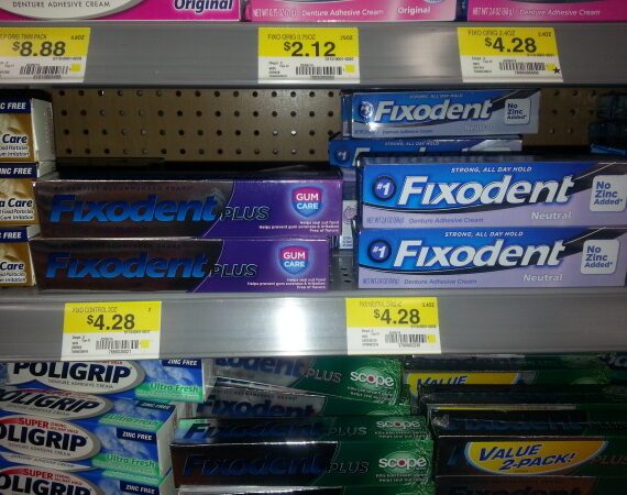 Fixodent Adhesive for $3.28 at Walmart!