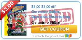 New Toy and Game Coupons!