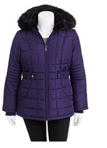 Faded Glory Women’s Plus Size Puffer Coat Only $23.00 (reg. $32.96)!