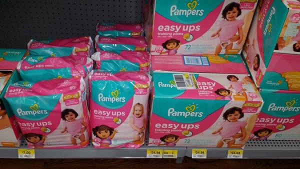 Pampers Easy Ups for $5.50 at Walmart!