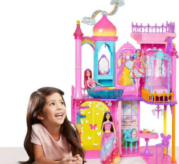Barbie Rainbow Cove Princess Castle Playset Just $49.99! Down From $100! PLUS FREE Shipping!