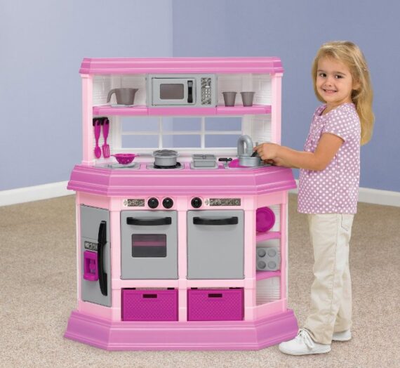 American Plastic Toys Deluxe Custom Kitchen Just $35! Down From $45!