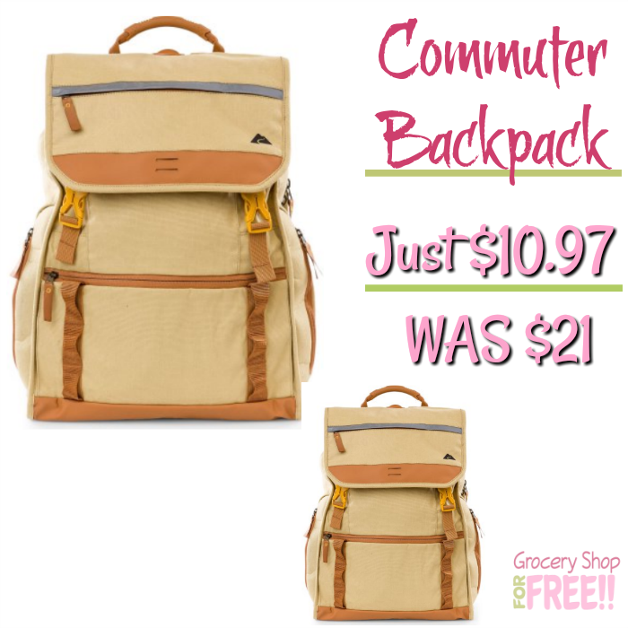 Ozark Trail Commuter Backpack Just $10.97!  Was $21!