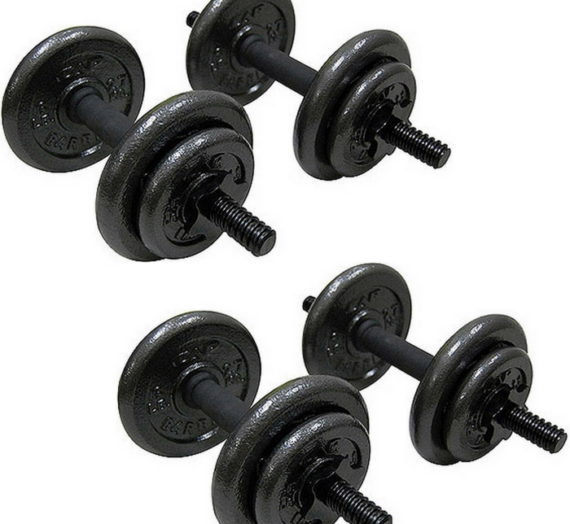 Adjustable Cast Dumbbell Set Just $29.99! Down From $78!