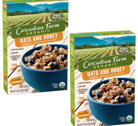 Cascadian Organic Cereal Just $0.64 At Walmart!