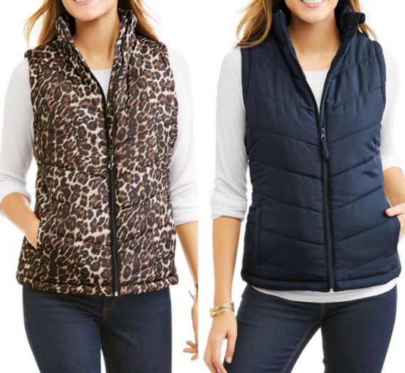 Women’s Classic Puffer Vest Just $6! Down From $16!