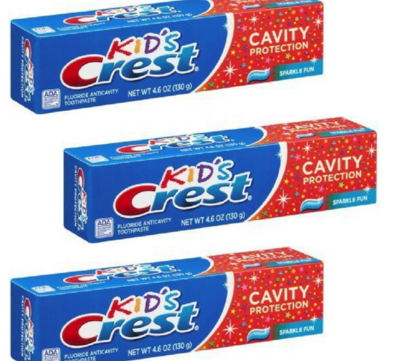 Crest Kids’ Cavity Protection Toothpaste Just $0.94 At Walmart!