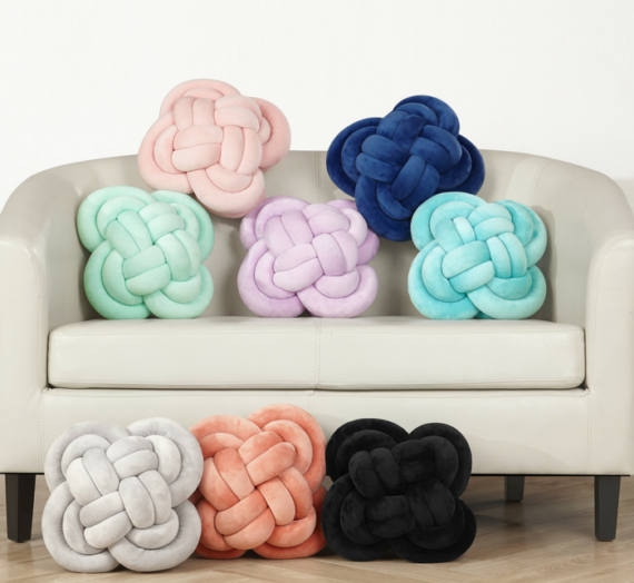 Mainstays Knot Pillow Just $12! Down From $25!