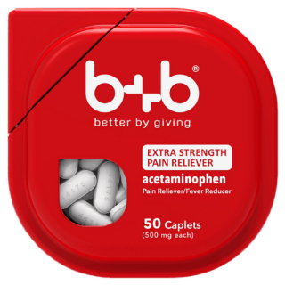B+B Extra Strength Acetaminophen Just $0.48 At Walmart!