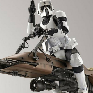 Star Wars: Biker Scout And Speeder Bike Just $9.97! Down From $20!