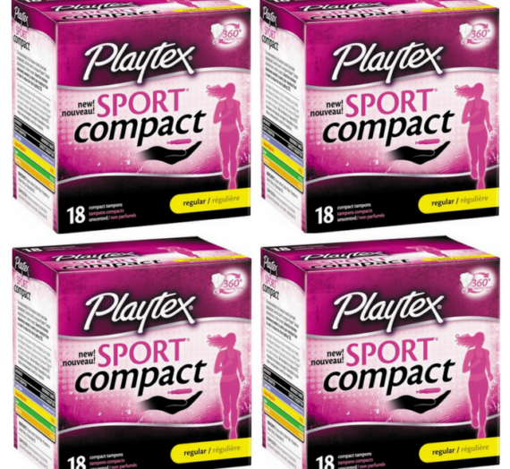 Playtex Sport Compact Tampons Just $1.97 At Walmart!