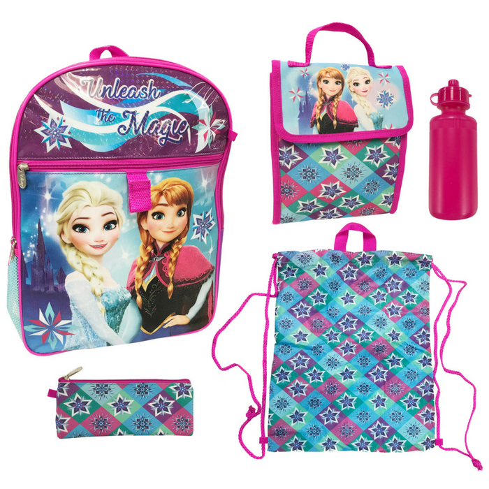 Frozen 5-Piece Backpack Set Just $13.99! Down From $19!