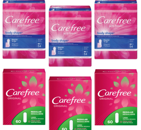 Carefree Liners Just $0.18 At Walmart!