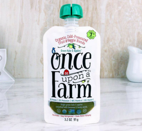 Once Upon A Farm Cold-Pressed Baby Food Just $0.98 At Walmart!
