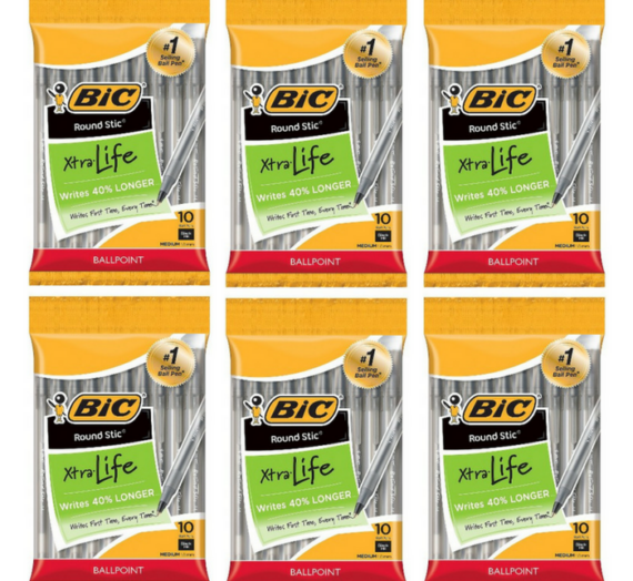 FREE Bic Xtra-Life Pens PLUS $0.03 Moneymaker At Walmart!