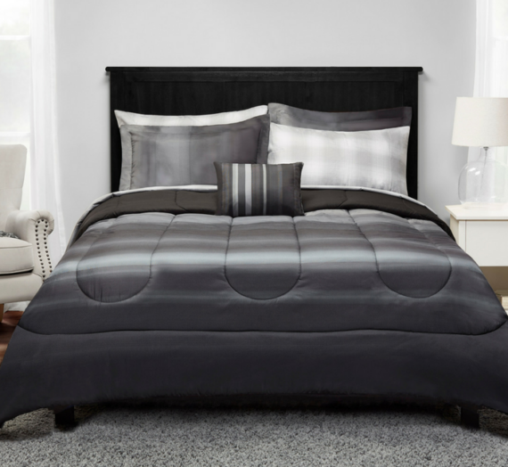 Mainstays Grey Ombre Bedding Set Just $13.89! Down From $41!