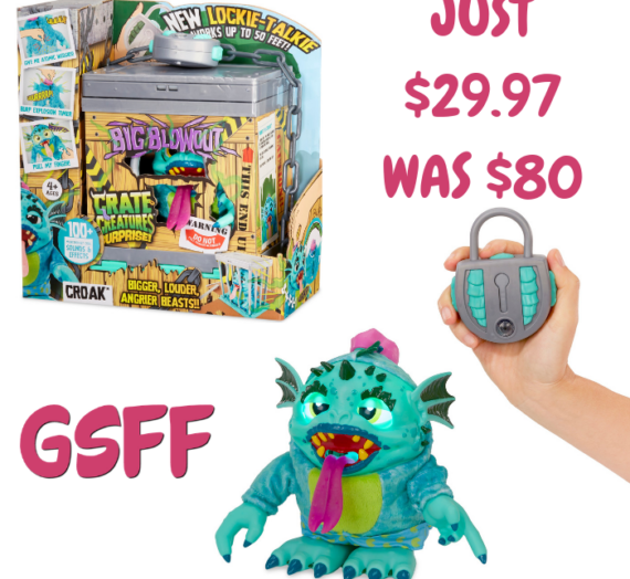 Crate Creatures Surprise Just $29.97! Down From $80!