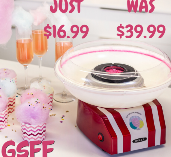 Bella Cotton Candy Maker Just $16.99! Down From $40!