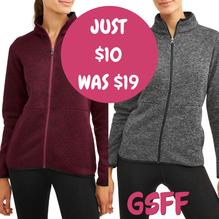 Women’s Fleece Jacket Just $10! Down From $19!