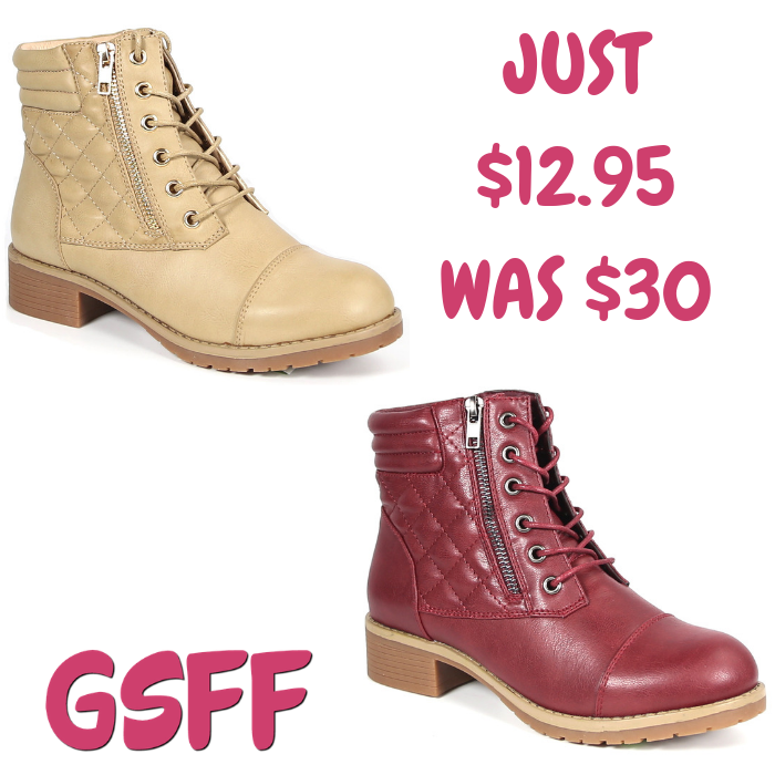 Women's Lace-Up Boots