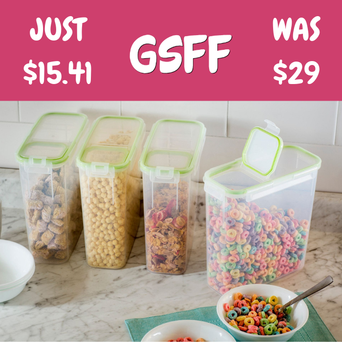 Food Storage 4-Piece Set Just $15.41! Down From $29!